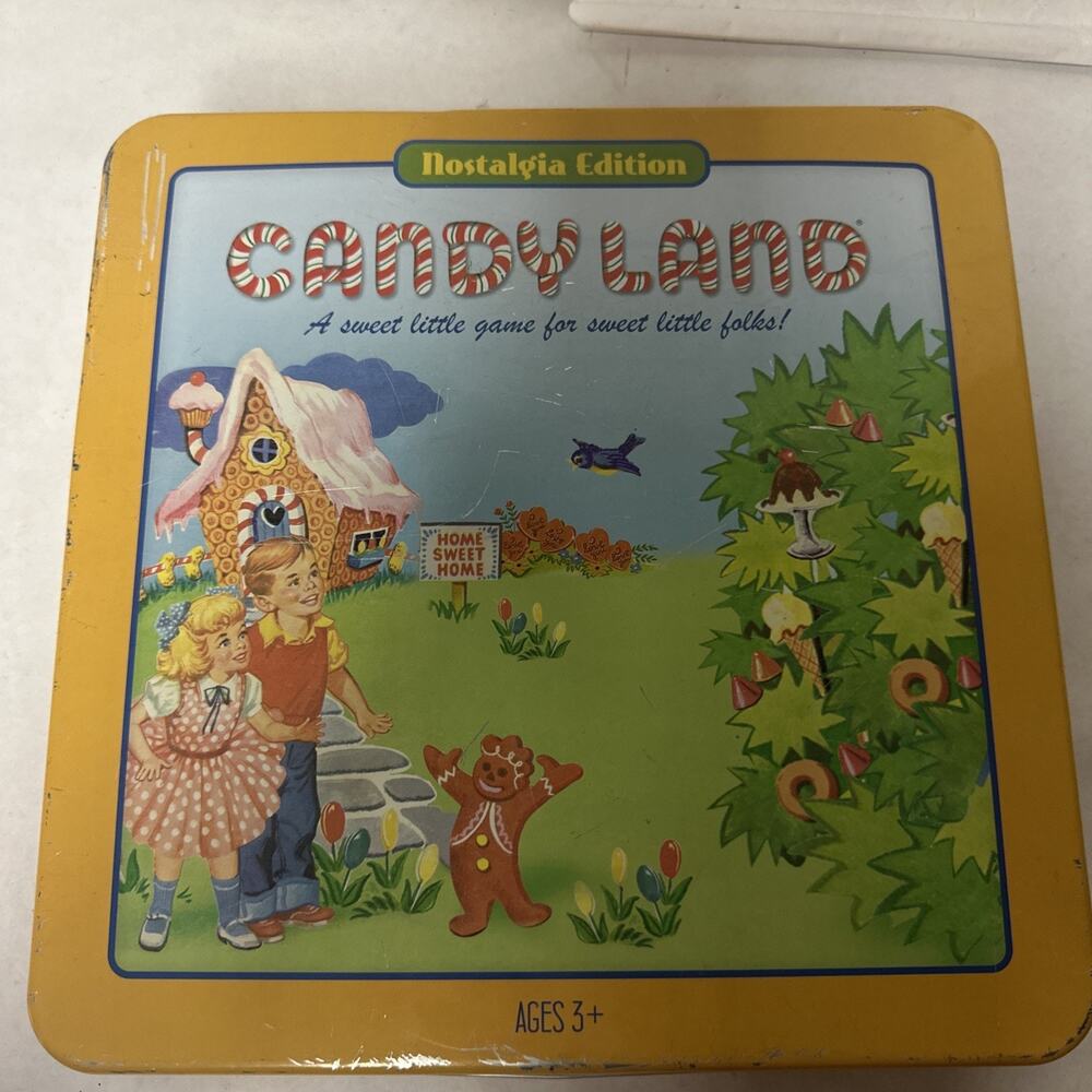 Candy Land Nostalgia Edit 2011 Collectible Tin Classic Game See Description Miss